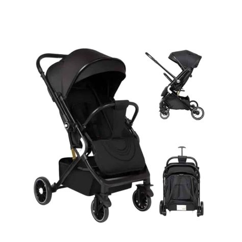 Coche de Bebé Reversible Maleta SunCover Negro - BABYMINE-0