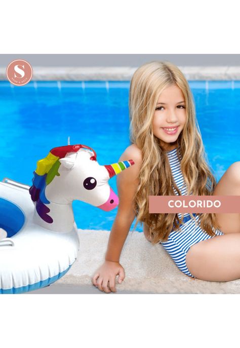 Flotador Unicornio para Niños 55 cm-5