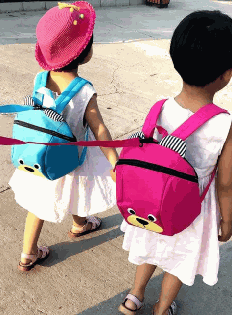 Mochila con Arnés Seguridad Anti Perdida Niño Bebé-1
