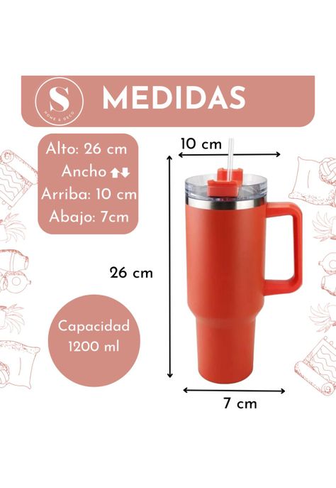 Vaso Termico Mug Cafe Termo Agua 1200 ml-1