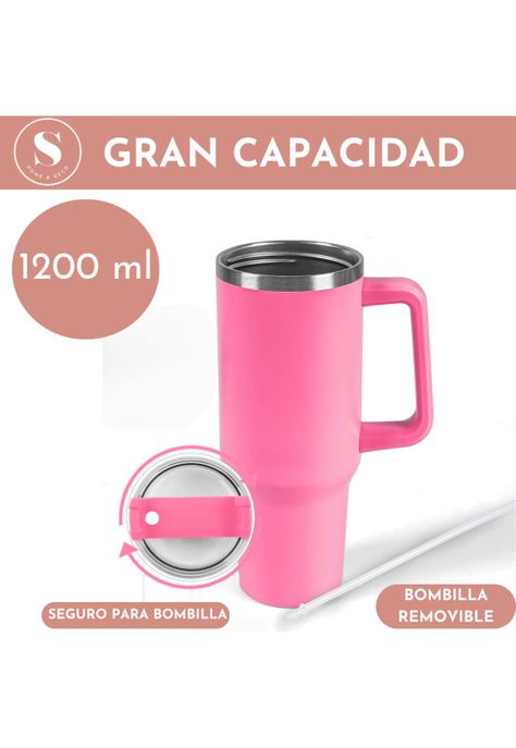 Vaso Termico Mug Cafe Termo Agua 1200 ml-3