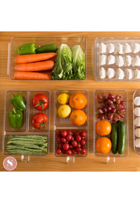 Organizador Refrigerador Pequeño 30 x 10 x 9 cm-5
