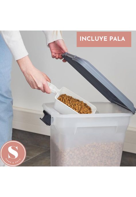 Contenedor Hermético Con Ruedas Para Alimentos 15 kg-5