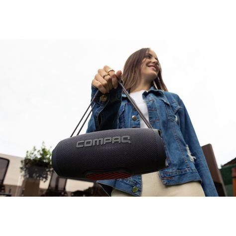 Parlante Bluetooth 5.0 Portátil CMQ35W IPX6 COMPAQ-4