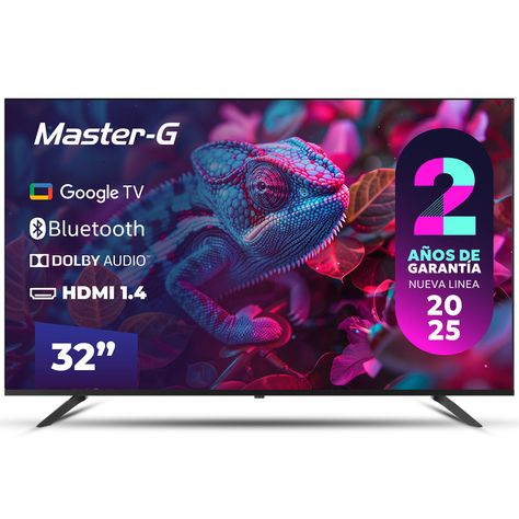 Smart TV LED 32" Google TV HD Bluetooth MGG32HFK-0