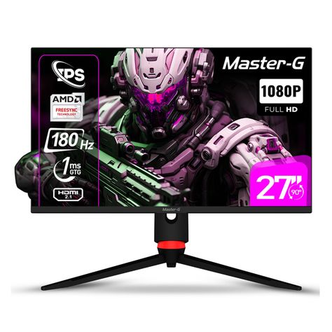 Monitor Gamer 27" FHD IPS Pivote 90 180Hz 1Ms MGMG2740-1