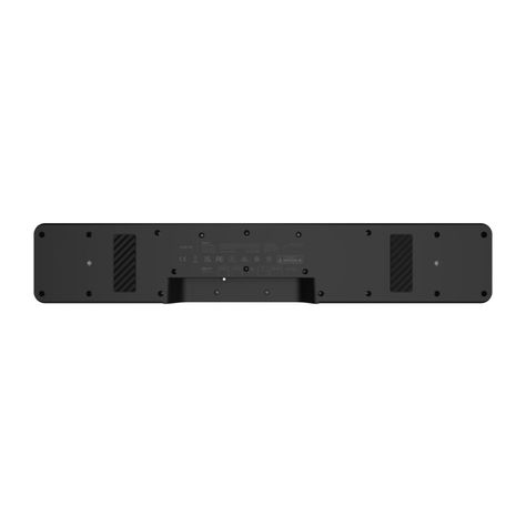 Soundbar Bluetooth Flexus 100 Dolby Atmos 2.1 Klipsch Negro-3