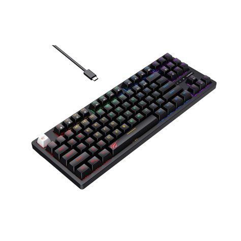 Teclado Gamer Mecánico Luces RGB KB892L Havit-2