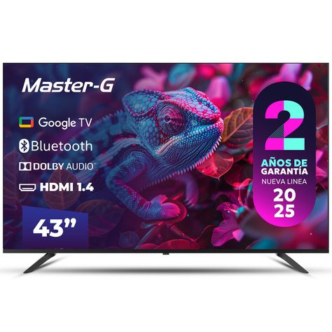Smart TV Led 43" Google TV Full HD Bluetooth MGG43FFK-0