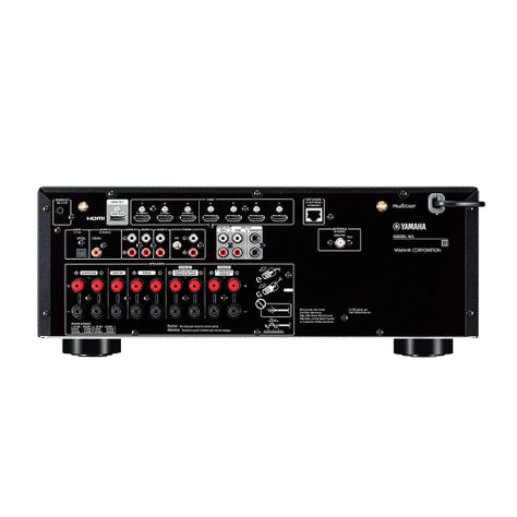 Receiver AV 7.2 WiFi HDMI 8K Musicast Yamaha RXV6A-2