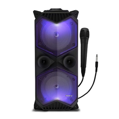 Parlante Karaoke Portátil Bluetooth Master G + Micrófono-1