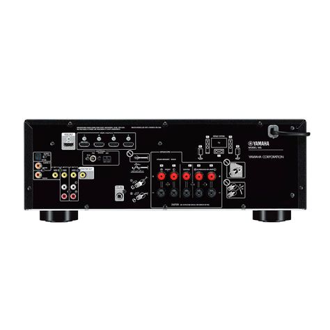 Receiver Av Bluetooth Yamaha 5.1 Canales Modelo Rx-v385-1