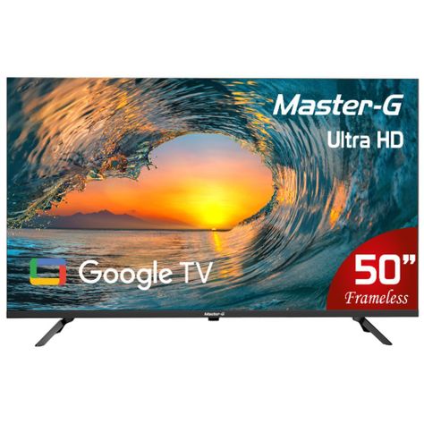 Smart TV Led 50" Google TV 4K UHD Bluetooth-0
