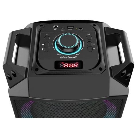 Parlante Karaoke Bluetooth Luxor 6,5” X2 con Micrófono-3
