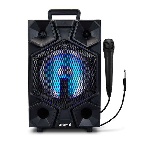 Parlante Karaoke Portátil Bluetooth Master G 8  SPB8B-0