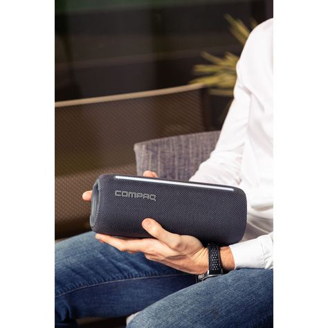 Parlante Bluetooth 5.0 Portátil CMQ24W IPX6 COMPAQ-4