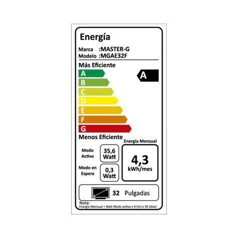 Smart TV LED 32" Android HD Bluetooth MGAE32F Master-G-4