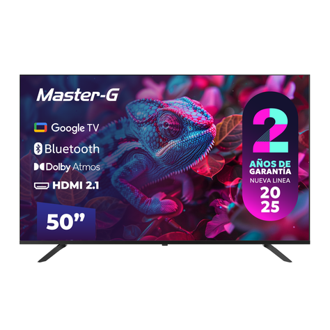 Smart TV Led 50" Google TV 4K UHD Bluetooth MGG50UFKG-0