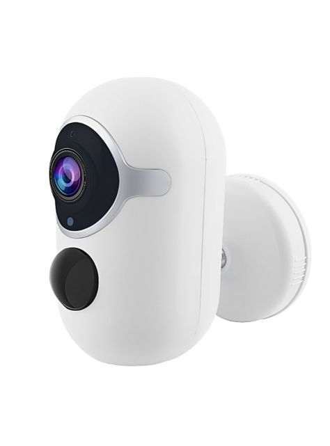 Cámara de Vigilancia con Baterías, Compatible con Alexa-0