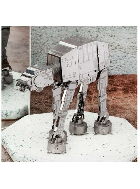 Puzzle 3d De Metal - Star Wars, Transporte Acorazado AT - AT-1