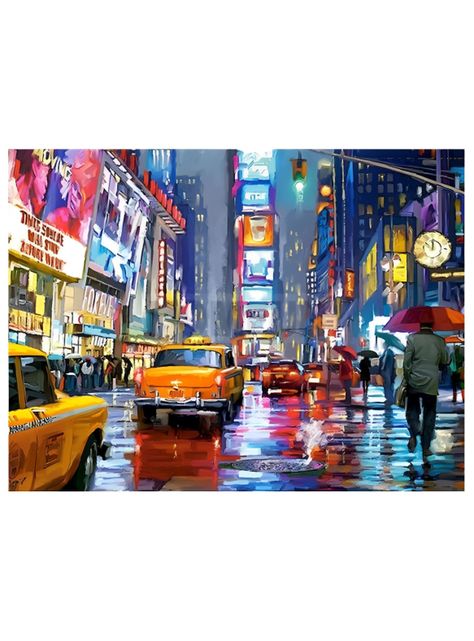 Pintura por Números 50 x 40 cms - New York-0