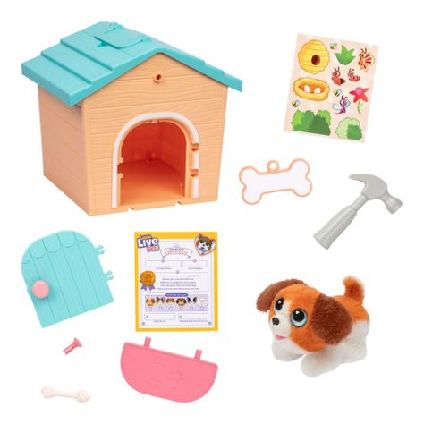 Little Live Pets Casa Perrito Set Juego Mini Sorpresa-1