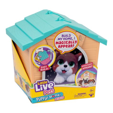Little Live Pets Casa Perrito Set Juego Mini Sorpresa-0