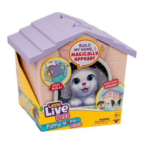 Little Live Pets Casa Perrito Set Juego Mini Sorpresa-2