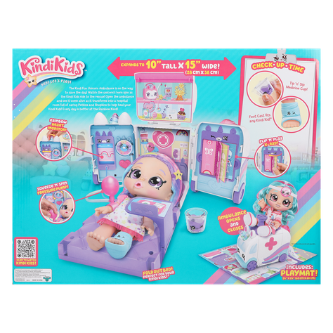 KINDI KIDS S3 SET AMBULANCIA DE UNICORNIO-1