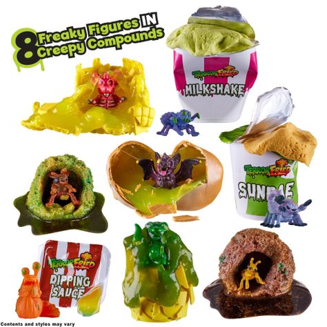 TERROR FRIED BARF BUCKET 8 FIGURAS COLECCIONABLES -3