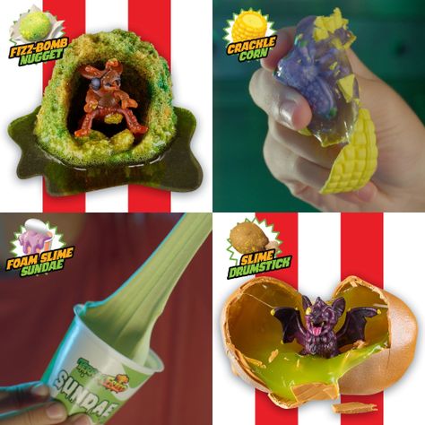 TERROR FRIED BARF BUCKET 8 FIGURAS COLECCIONABLES -7
