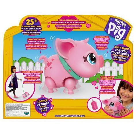 Little Live Pets  Piggly | Cerdo De Juguete Interactivo-2
