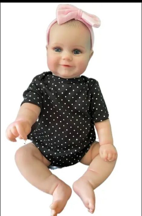 Bebe Reborn hiper realista 50cm/SE PUEDE BAÑAR-1