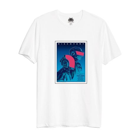 Polera Daft Punk Discovery-0