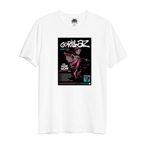 Polera Gorillaz North America Tour-0
