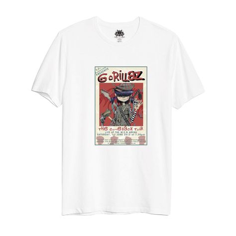 Polera Gorillaz The Comeback Tour-0