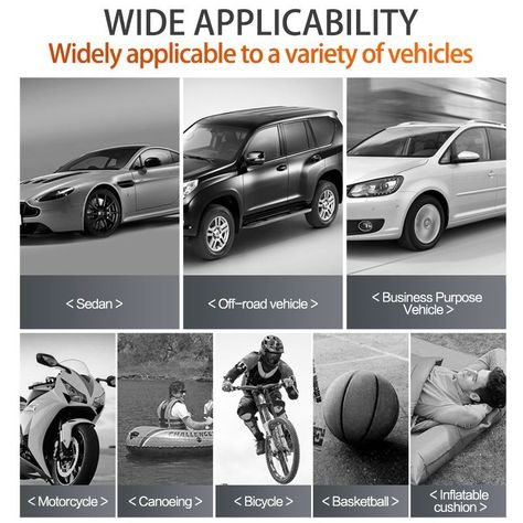 Compresor De Aire Portatil Para Inflar Neumaticos De Autos-6