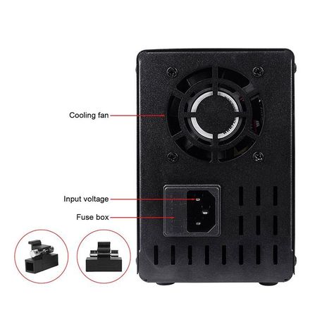 Fuente de poder regulable variable de 0-60V y 0-5A 300W-4