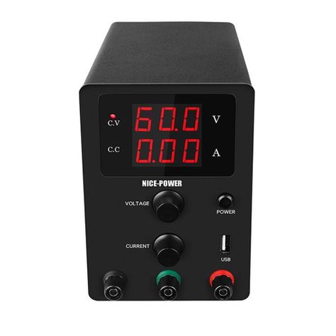 Fuente de poder regulable variable de 0-60V y 0-5A 300W-1