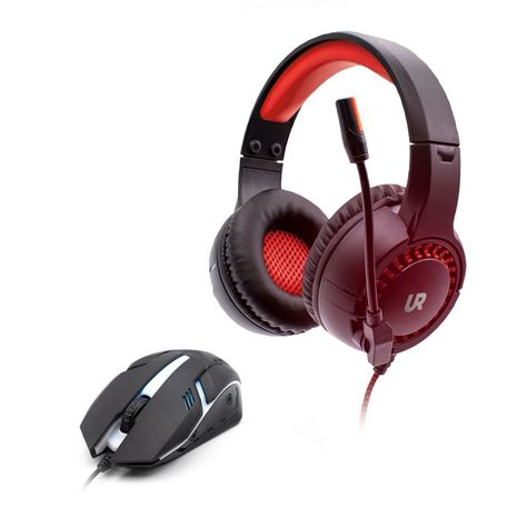 Kit Gamer Luces LED 2 en 1 Headset + Mouse Urbano-0