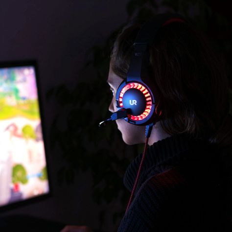 Kit Gamer Luces LED 2 en 1 Headset + Mouse Urbano-3