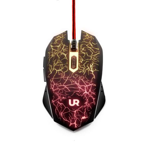 Mouse Gamer Retroiluminado 6 Botones DPI Ajustable Urbano-1