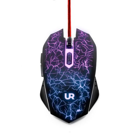 Mouse Gamer Retroiluminado 6 Botones DPI Ajustable Urbano-2