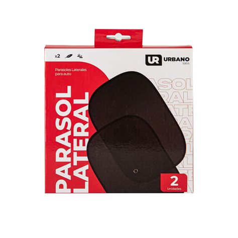 Parasol lateral para autos 2 piezas 44*36 cm Negro-2