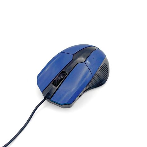 Mouse óptico alámbrico Azul Urbano-1