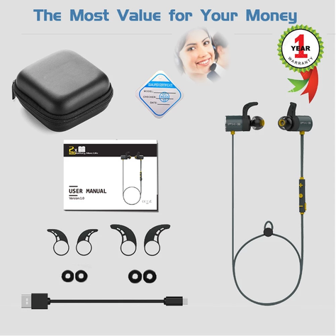  Audifonos Bluethoot Inalámbricos Batería 8-10 Hrs-3