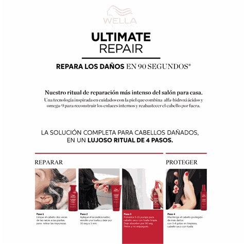 Acondicionador Paso 2 Ultimate Repair Wella 500ml Balsamo-2