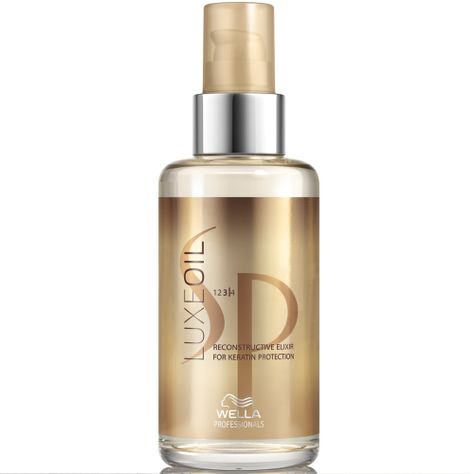 Aceite Cabello Sp Luxe Oil Wella 100 Ml Protege Keratina-0