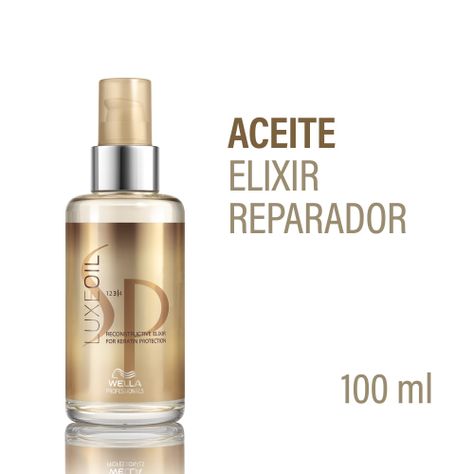 Aceite Cabello Sp Luxe Oil Wella 100 Ml Protege Keratina-1