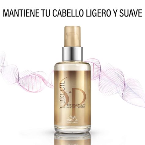 Aceite Cabello Sp Luxe Oil Wella 100 Ml Protege Keratina-2